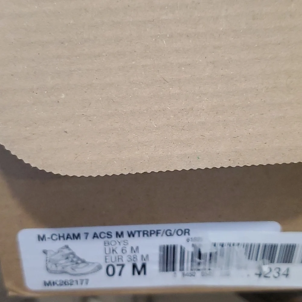 Merrell Chamillion 7 Access Mid Waterproof Grey/Orange Size 7